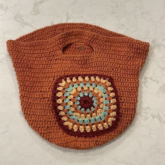 Momo for Free People Pink Crochet Cali Clutch Bag - Picture 6 of 15